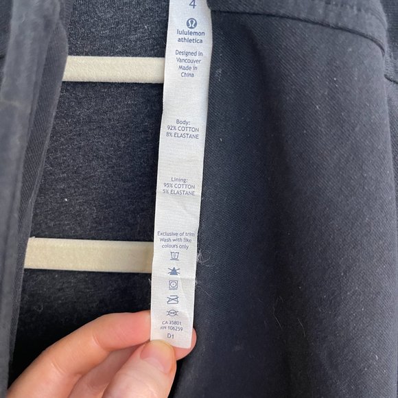 Lululemon That's a Wrap Jacket, Black, Size 4 - Picture 15 of 15